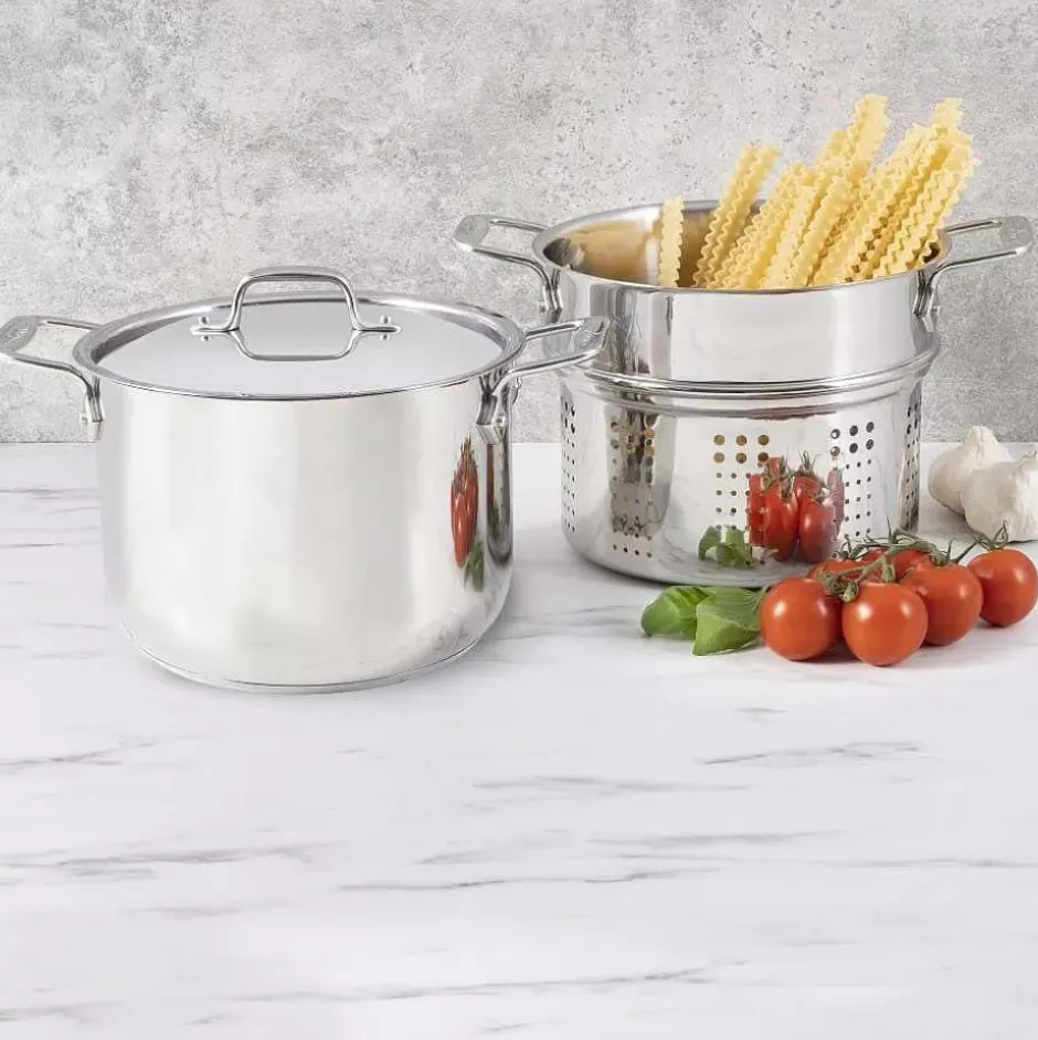 Mixed Material Cookware Set, 10 Piece>All-Clad Hot