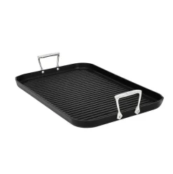 Ns Pro Nonstick Cookware, Double Burner Grill, 13 X 20 Inch><noscript><img width=