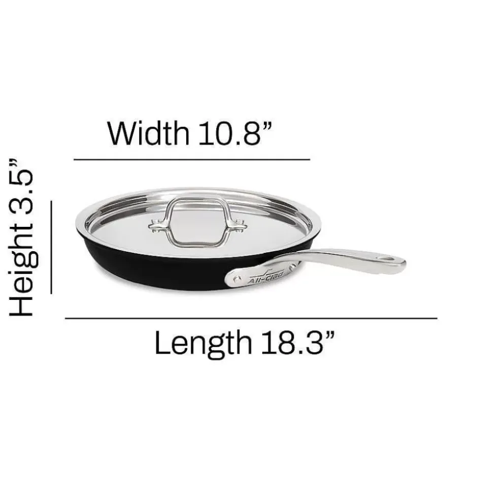 Ns Pro Nonstick Cookware, Fry Pan, 10 Inch With Lid>All-Clad Clearance