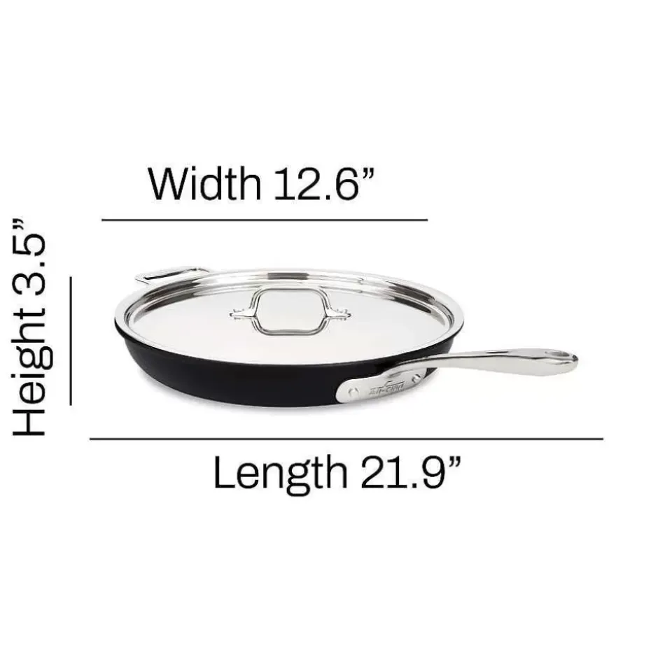 Ns Pro Nonstick Cookware, Fry Pan, 12 Inch With Lid>All-Clad Online