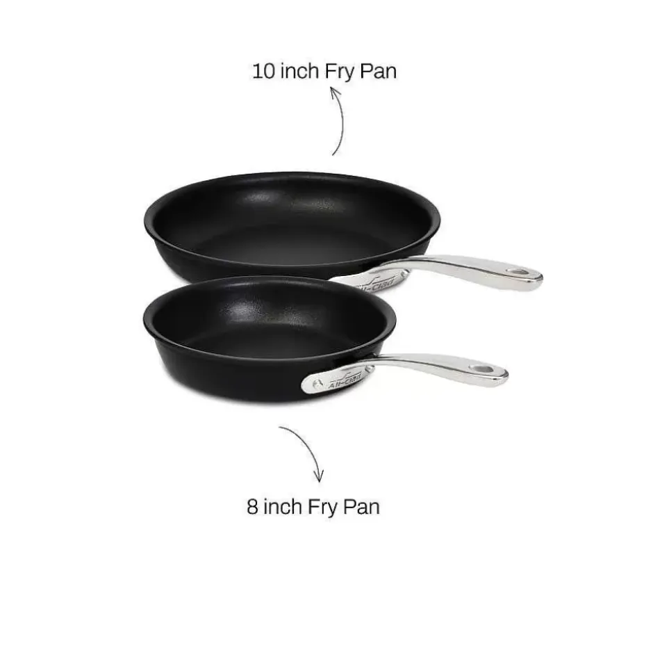 Ns Pro Nonstick Cookware Set, 8 & 10 Inch Fry Pans>All-Clad Outlet