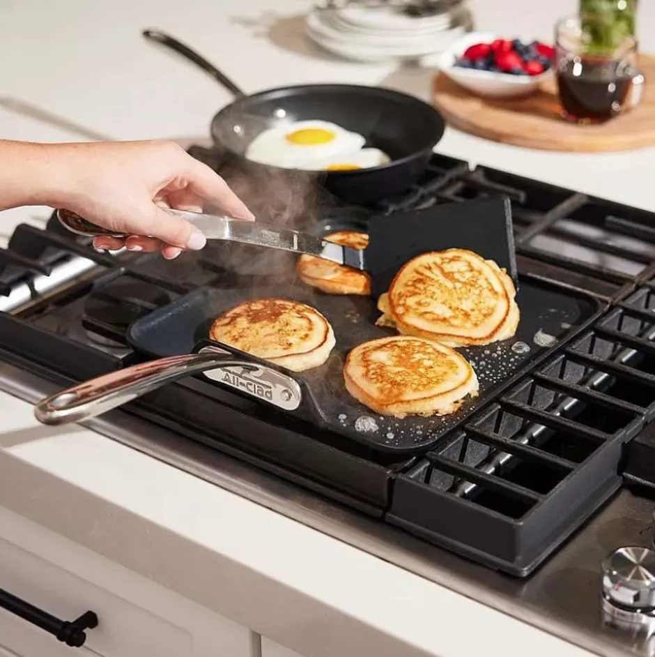 Ns Pro Nonstick Cookware, Square Griddle, 11 Inch>All-Clad Outlet