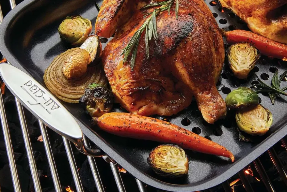 Outdoor Nonstick Roaster, 11 X 15 Inch>All-Clad Discount