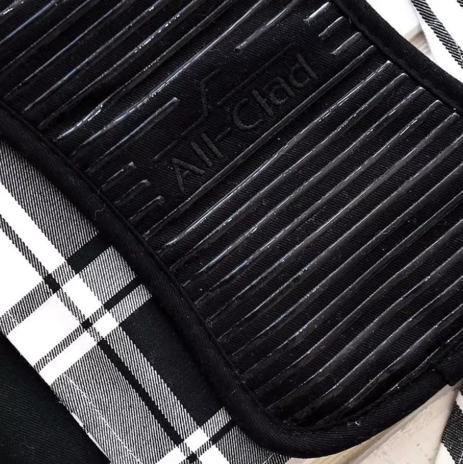 Potholder Set, Black, 2 Pieces>All-Clad Fashion