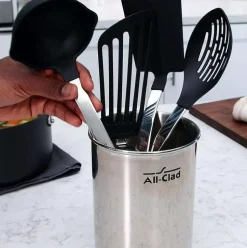 Precision Stainless Steel Tools, Nonstick Slotted Flex Turner><noscript><img width=