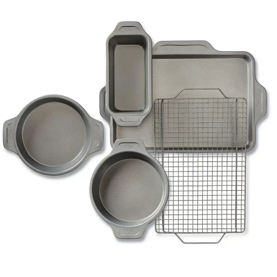 Pro-Release Nonstick Bakeware Set, 5 Piece Set>All-Clad New
