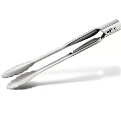 Stainless Steel Locking Tongs, 12 Inch><noscript><img width=