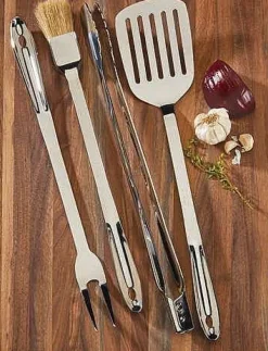 Stainless Steel 4 Piece Bbq Tool Set>All-Clad Online