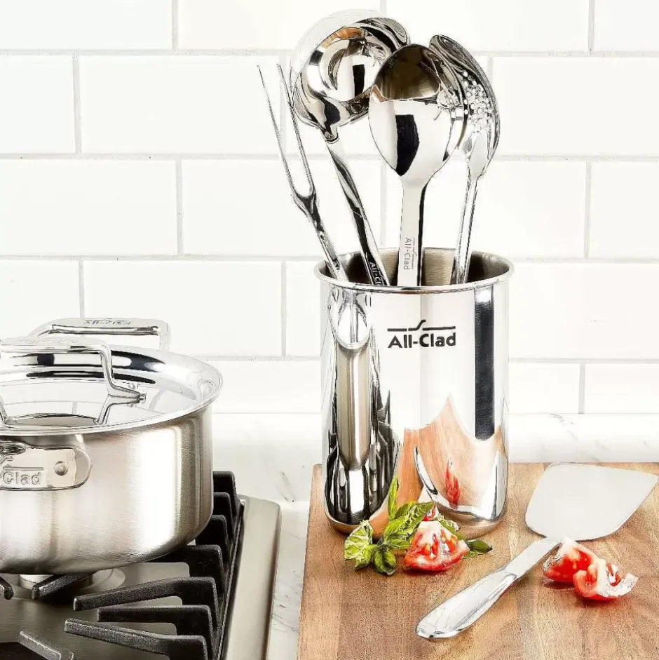 Stainless Steel 6 Piece Kitchen Tool Set>All-Clad Best