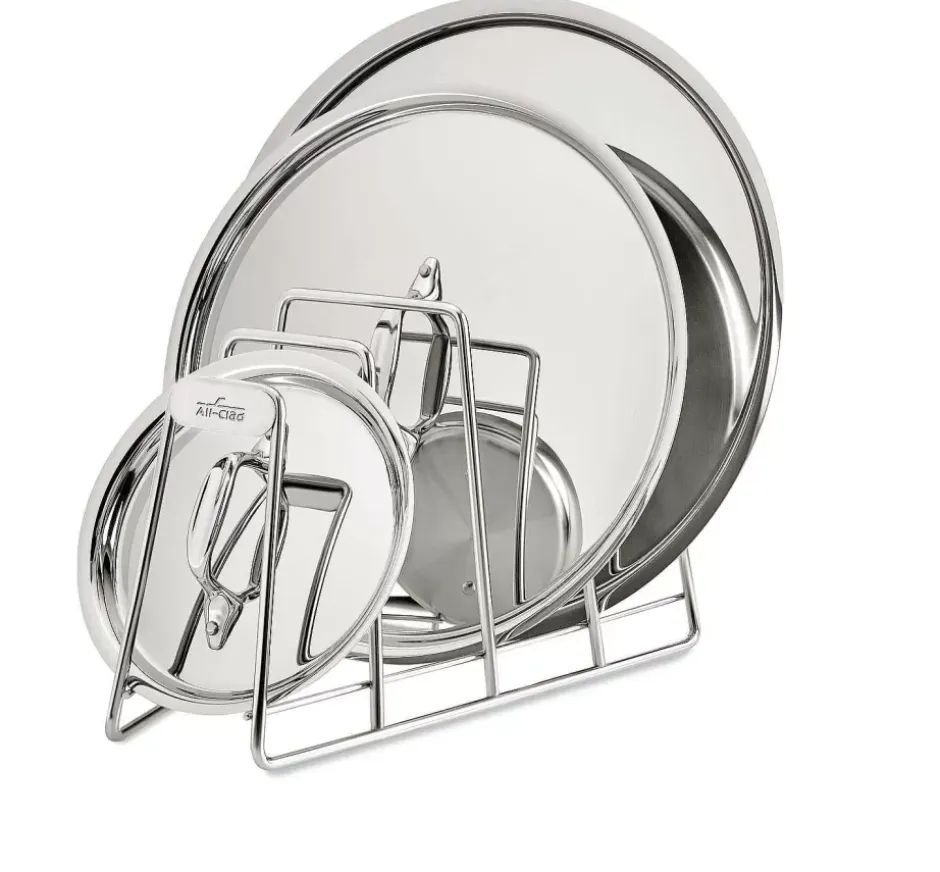 Stainless Steel Pot And Pan Organizer, 4-Slot>All-Clad Sale