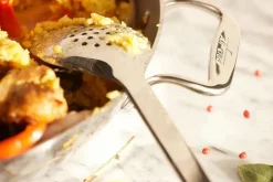 Stainless Steel Slotted Spoon><noscript><img width=